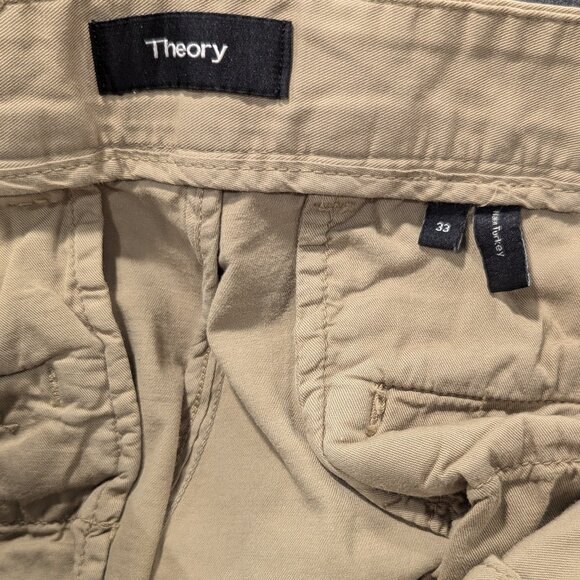Theory Men's Khaki Pants SZ33 - Picture 4 of 4